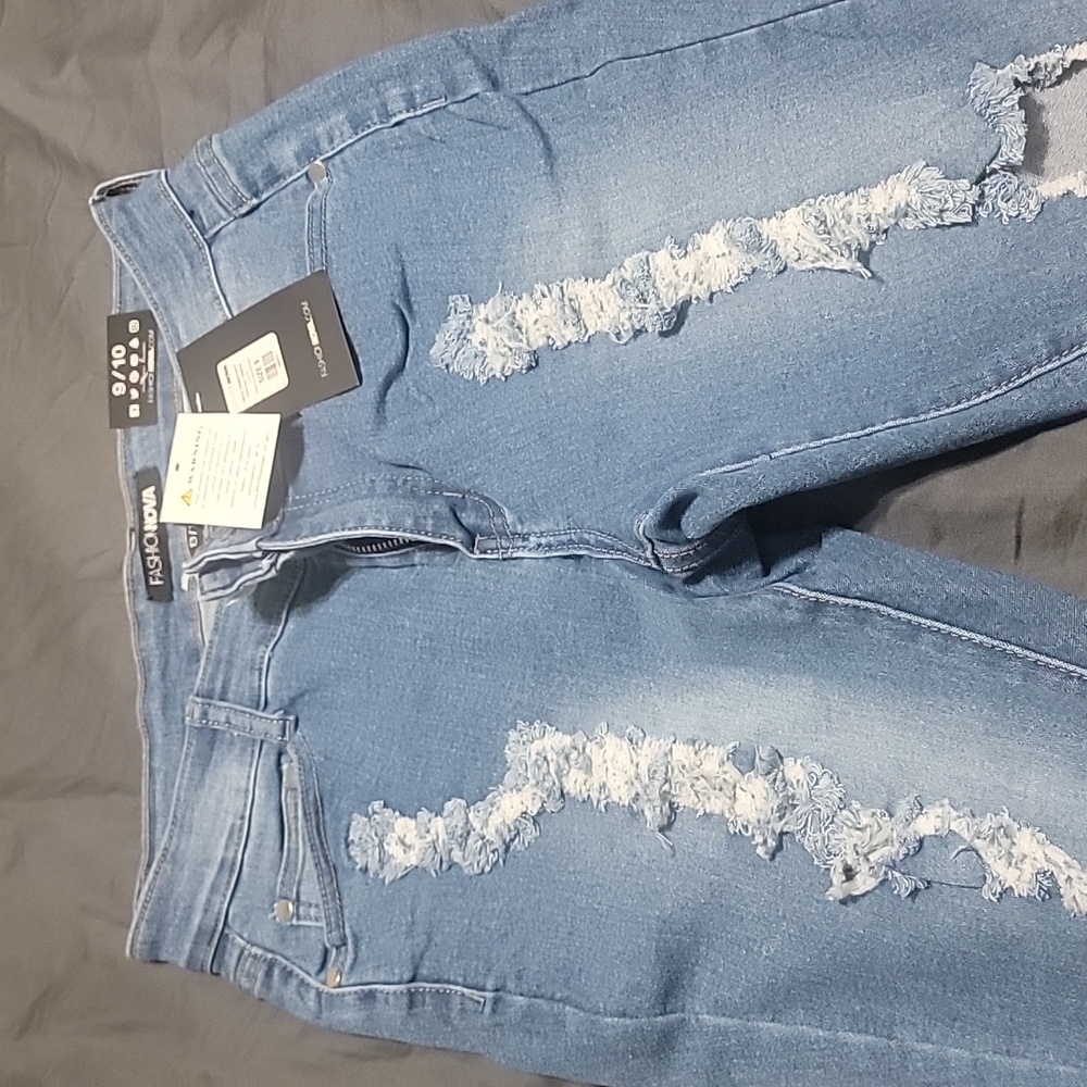 Ripped Blue jeans